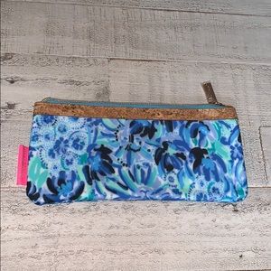 Lilly Pulitzer pencil pouch in High Manetenance